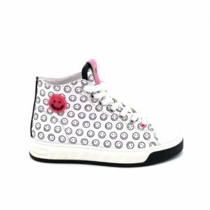 BAM Sneakers Smiley Hotpink