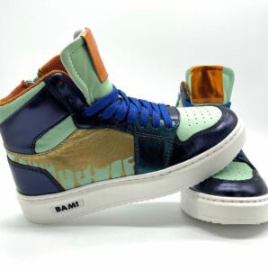 BAM Sneakers Blue Metalic